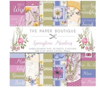 The Paper Boutique Spring Meadows 8x8 Inch Embellishments Paper Pack (PB1842)