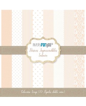 Papers For You Basicos Imprescindibles Salmon Scrap Paper Pack (10pcs) (PFY-10159) (DISCONTINUED) Papers For You Basicos Imprescindibles Salmon Scrap Paper Pack (10pcs) (PFY-10159) (DISCONTINUED)