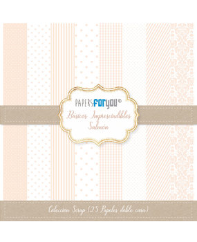 Papers For You Basicos Imprescindibles Salmon Mini Scrap Paper Pack (25pcs) (PFY-10167) (DISCONTINUED) Papers For You Basicos Imprescindibles Salmon Mini Scrap Paper Pack (25pcs) (PFY-10167) (DISCONTINUED)