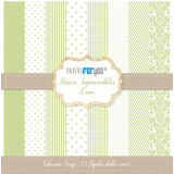 Papers For You Basicos Imprescindibles Lima Mini Scrap Paper Pack (25pcs) (PFY-10166) (DISCONTINUED)