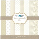 Papers For You Basicos Imprescindibles Beige Scrap Paper Pack (10pcs) (PFY-10144) (DISCONTINUED)
