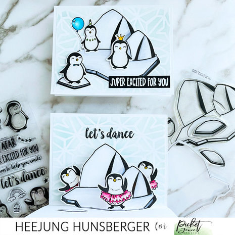 Picket Fence Studios Penguins Wanna Have Fun 4x8 Inch Metal Dies (A-161D) (OUTLET) Picket Fence Studios Penguins Wanna Have Fun 4x8 Inch Metal Dies (A-161D) (OUTLET)