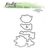 Picket Fence Studios Graceful Koi 6x6 Inch Metal Dies (A-157D) (OUTLET)