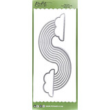 Picket Fence Studios Slim Line Curvy Rainbow 4x10 Inch Dies (SDCS-149) (OUTLET)
