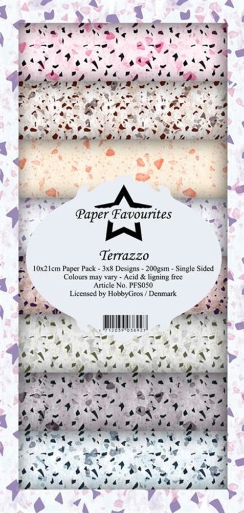 Paper Favourites Terrazzo Slim Paper Pack (PFS050) (OUTLET) Paper Favourites Terrazzo Slim Paper Pack (PFS050) (OUTLET)