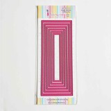 Dress My Craft Cutting Die Slimline Rough Stitched (DMCD4191) (OUTLET)