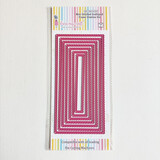 Dress My Craft Cutting Die Slimline Mini Stitched Scalloped Frame (DMCD4587) (OUTLET)