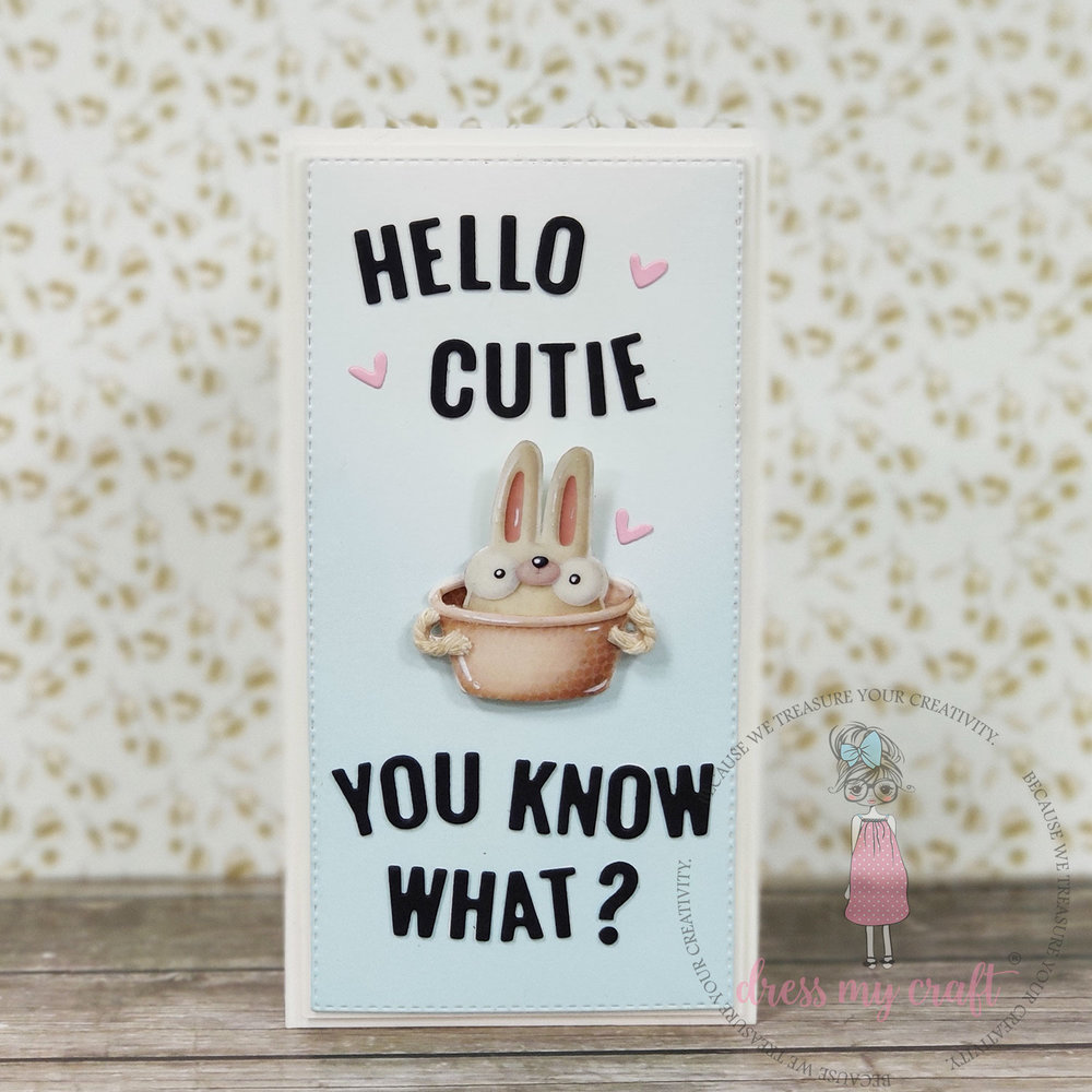 Dress My Craft Cutting Die Slimline Mini Stitched (DMCD4576) (OUTLET) Dress My Craft Cutting Die Slimline Mini Stitched (DMCD4576) (OUTLET)