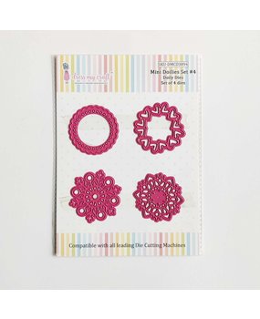 Dress My Craft Cutting Die Dolly Mini Doilies Set #4 (DMCD3894) (OUTLET)