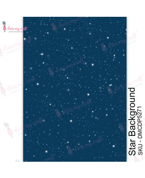 Dress My Craft Transfer Me Star Background (DMCDP5271) (OUTLET) Dress My Craft Transfer Me Star Background (DMCDP5271) (OUTLET)