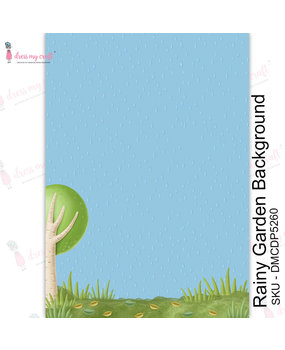 Dress My Craft Transfer Me Rainy Garden Background (DMCDP5260) (OUTLET) Dress My Craft Transfer Me Rainy Garden Background (DMCDP5260) (OUTLET)