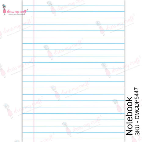 Dress My Craft Transfer Me Notebook (DMCDP5447) (OUTLET) Dress My Craft Transfer Me Notebook (DMCDP5447) (OUTLET)