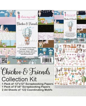 Dress My Craft Chickoo & Friends Collection Kit (DMCP5578) (OUTLET) Dress My Craft Chickoo & Friends Collection Kit (DMCP5578) (OUTLET)
