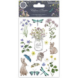 Craft Consortium Wildflower Meadow Special Edition Rub-on Transfers (CCRUBT002) (DISCONTINUED)