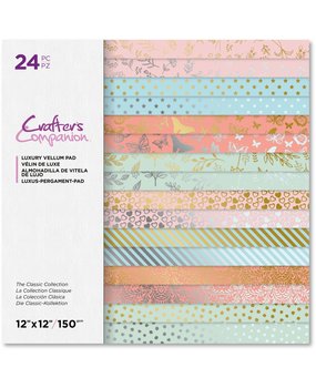Crafter's Companion The Classic Collection Vellum Pad 12x12 Inch Vellum Pad (CC-VEL12-CLASCO) (OUTLET)
