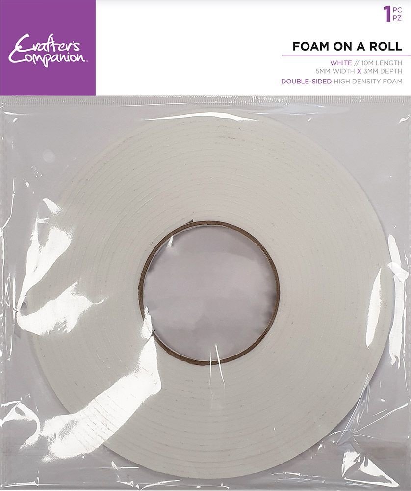 Crafter's Companion Foam On A Roll 5mm (10m) (CC-FOAM-ROL-10) Crafter's Companion Foam On A Roll 5mm (10m) (CC-FOAM-ROL-10)