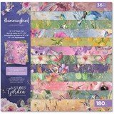 Crafter's Companion Hummingbird 12x12 Inch Paper Pad (NG-HB-PAD6) (OUTLET)