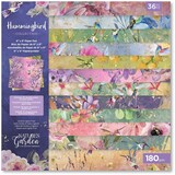 Crafter's Companion Hummingbird 6x6 Inch Paper Pad (NG-HB-PAD6) (OUTLET)