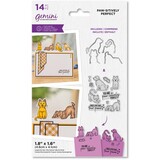 Gemini Cute Character Paw-sitively Perfect Stamp & Die (GEM-STD-PAWPER) (DISCONTINUED)