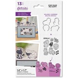 Gemini Cute Character Ewe Make Me Happy Stamp & Die (GEM-STD-EMMH) (DISCONTINUED)
