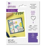 Gemini Reveal Wheel From the Heart Stamp & Die (GEM-STD-FTHH) (DISCONTINUED)