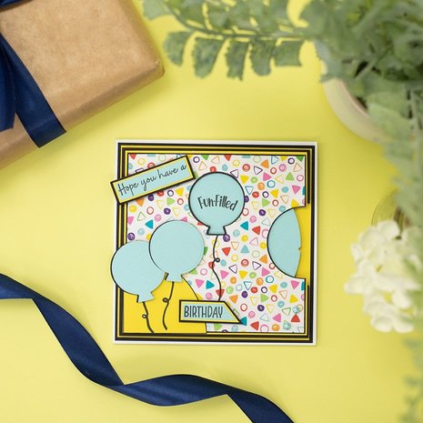 Gemini Reveal Wheel Festive Balloon Stamp & Die (GEM-STD-FBAL) (DISCONTINUED) Gemini Reveal Wheel Festive Balloon Stamp & Die (GEM-STD-FBAL) (DISCONTINUED)