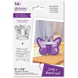 Gemini Shaped Shaker Hello Beautiful Stamp & Die (GEM-STD-HEBE) (DISCONTINUED)