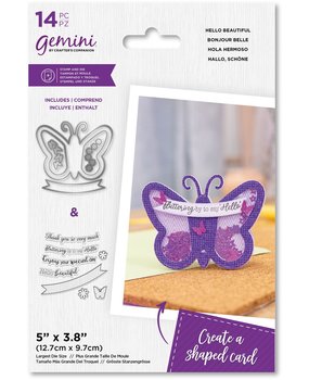 Gemini Shaped Shaker Hello Beautiful Stamp & Die (GEM-STD-HEBE) (DISCONTINUED) Gemini Shaped Shaker Hello Beautiful Stamp & Die (GEM-STD-HEBE) (DISCONTINUED)