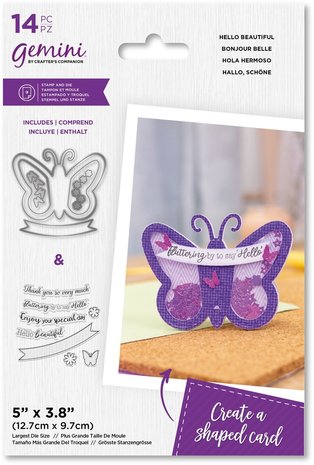 Gemini Shaped Shaker Hello Beautiful Stamp & Die (GEM-STD-HEBE) (DISCONTINUED) Gemini Shaped Shaker Hello Beautiful Stamp & Die (GEM-STD-HEBE) (DISCONTINUED)