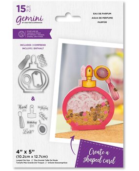 Gemini Shaped Shaker Eau De Parfum Stamp & Die (GEM-STD-EAPA) (DISCONTINUED) Gemini Shaped Shaker Eau De Parfum Stamp & Die (GEM-STD-EAPA) (DISCONTINUED)