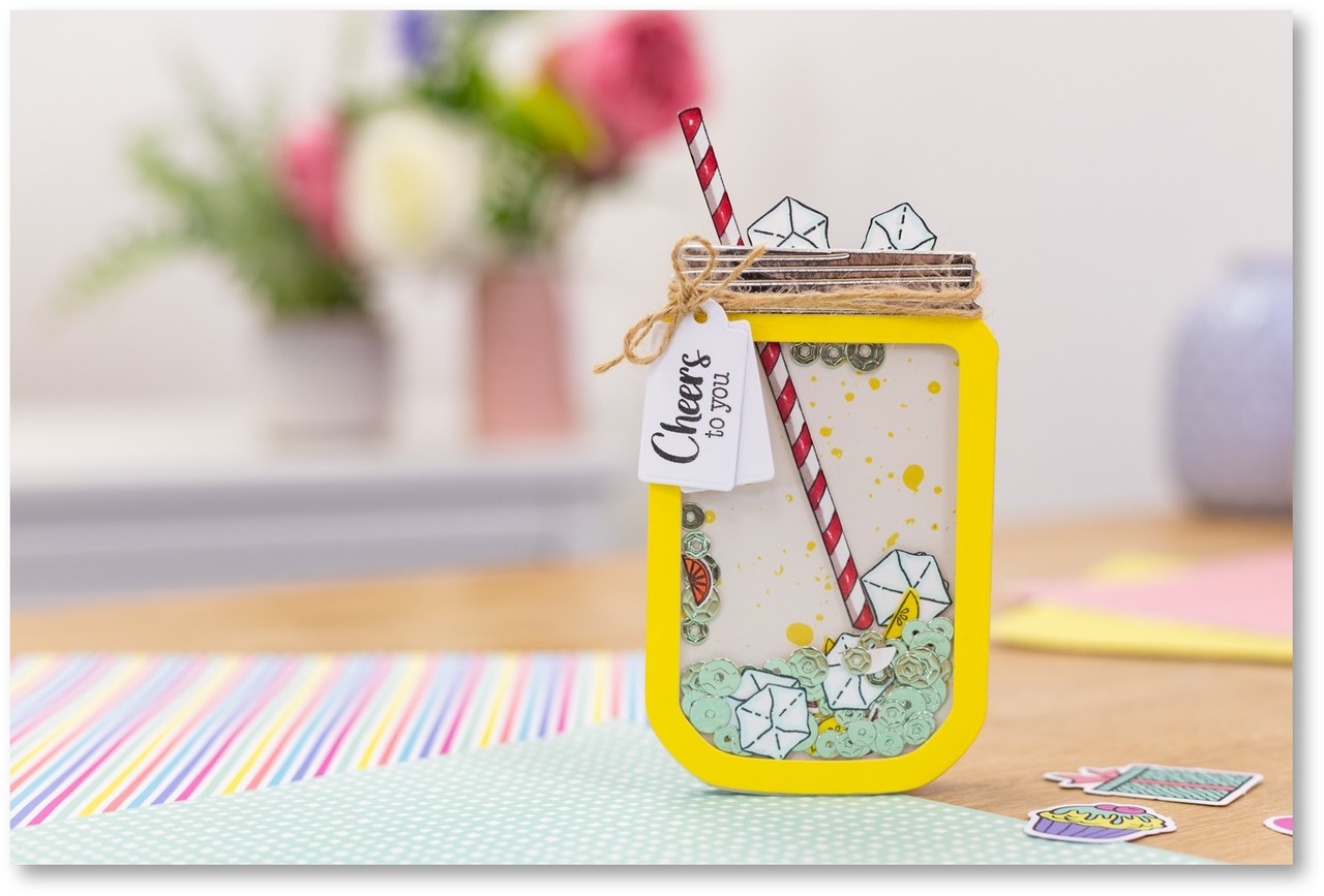 Gemini Shaped Shaker Cheers To You Stamp & Die (GEM-STD-CHYO) (DISCONTINUED) Gemini Shaped Shaker Cheers To You Stamp & Die (GEM-STD-CHYO) (DISCONTINUED)