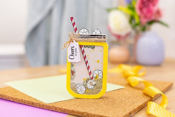 Gemini Shaped Shaker Cheers To You Stamp & Die (GEM-STD-CHYO) (DISCONTINUED) Gemini Shaped Shaker Cheers To You Stamp & Die (GEM-STD-CHYO) (DISCONTINUED)