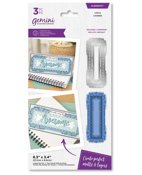 Gemini Slimline Advanced Nesting Lucca Elements Dies (GEM-MD-ELE-LUCCA) (DISCONTINUED) Gemini Slimline Advanced Nesting Lucca Elements Dies (GEM-MD-ELE-LUCCA) (DISCONTINUED)