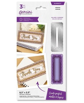 Gemini Slimline Advanced Nesting Ferrara Elements Dies (GEM-MD-ELE-FERRA) (DISCONTINUED) Gemini Slimline Advanced Nesting Ferrara Elements Dies (GEM-MD-ELE-FERRA) (DISCONTINUED)