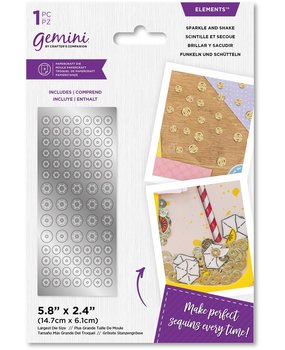 Gemini Sequin Sparkle & Shake Elements Dies (GEM-MD-ELE-SPSH) (DISCONTINUED) Gemini Sequin Sparkle & Shake Elements Dies (GEM-MD-ELE-SPSH) (DISCONTINUED)