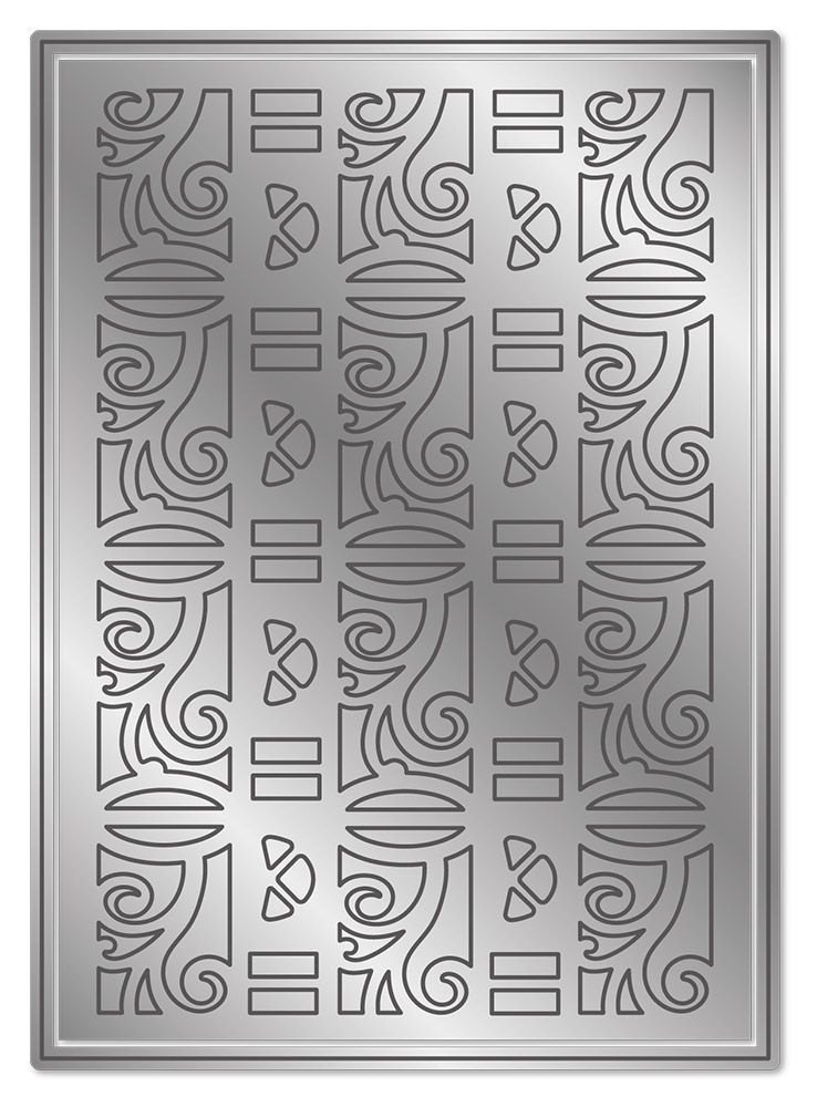 Gemini Ribbon Threading Baroque Swirls Create-a-Card Dies (GEM-MD-CAD-BASW) (DISCONTINUED)