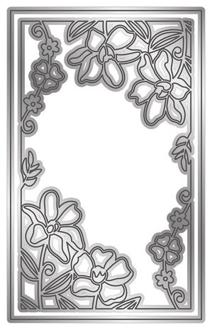 Gemini Paper Piecing Trailing Florals Create-a-Card Dies (GEM-MD-CAD-TRFL) (DISCONTINUED)
