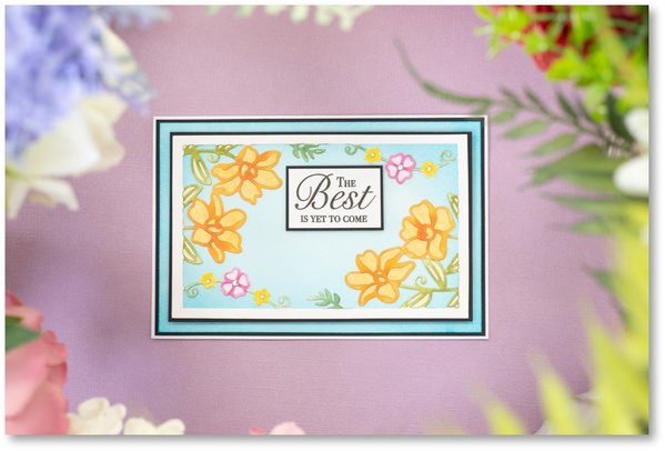 Gemini Paper Piecing Trailing Florals Create-a-Card Dies (GEM-MD-CAD-TRFL) (DISCONTINUED)