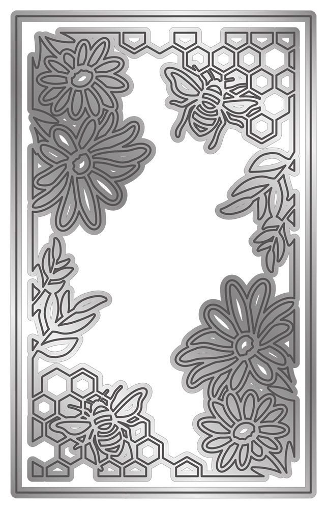 Gemini Paper Piecing Happy Bees Create-a-Card Dies (GEM-MD-CAD-HABE) (DISCONTINUED) Gemini Paper Piecing Happy Bees Create-a-Card Dies (GEM-MD-CAD-HABE) (DISCONTINUED)