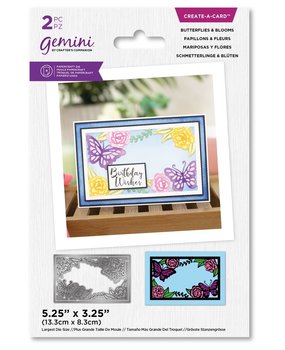 Gemini Paper Piecing Butterflies and Blooms Create-a-Card Dies (GEM-MD-CAD-BUBL) (DISCONTINUED) Gemini Paper Piecing Butterflies and Blooms Create-a-Card Dies (GEM-MD-CAD-BUBL) (DISCONTINUED)