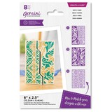 Gemini Decorative Gatefold Deco Vines Create-a-Card Dies (GEM-MD-CAD-DGC-DV) (DISCONTINUED)