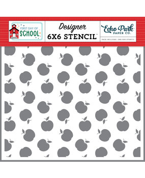 Echo Park Teacher's Treat Stencil (FDS276034) (DISCONTINUED)