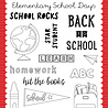 Echo Park School Rocks Clear Stamps (FDS276042) (OUTLET) Echo Park School Rocks Clear Stamps (FDS276042) (OUTLET)