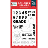 Echo Park Grade School Clear Stamps (FDS276041) (DISCONTINUED)