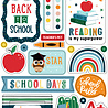 Echo Park First Day Of School Puffy Stickers (FDS276066) (DISCONTINUED)