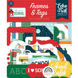 Echo Park First Day Of School Frames & Tags (FDS276025) (DISCONTINUED)