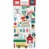 Echo Park First Day Of School Chipboard Accents (FDS276021) (DISCONTINUED)