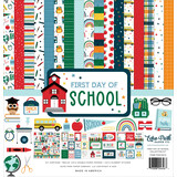 Echo Park First Day Of School 12x12 Inch Collection Kit (FDS276016) (DISCONTINUED)