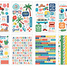 Echo Park Endless Summer Sticker Book (ES274029) (DISCONTINUED)