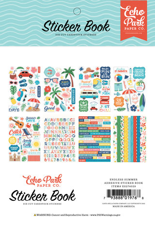 Echo Park Endless Summer Sticker Book (ES274029) (DISCONTINUED)